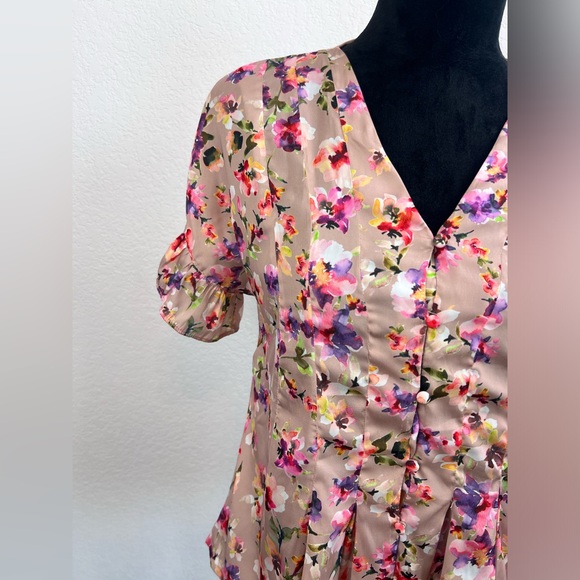 Dolan West Coast Floral Ruffle Size XS - Picture 2 of 9